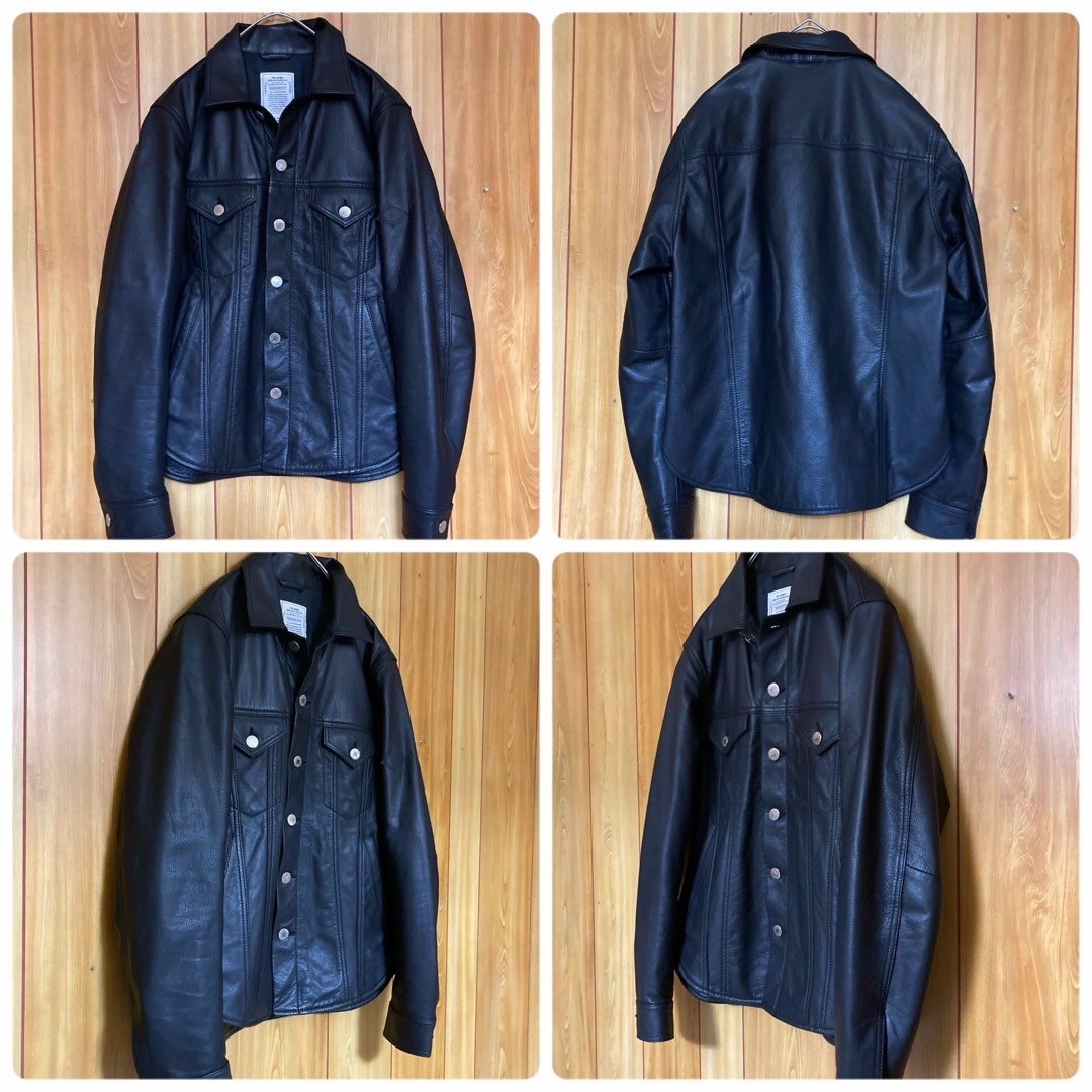 極美品　クライミー BORN FREE LEATHER JACKET