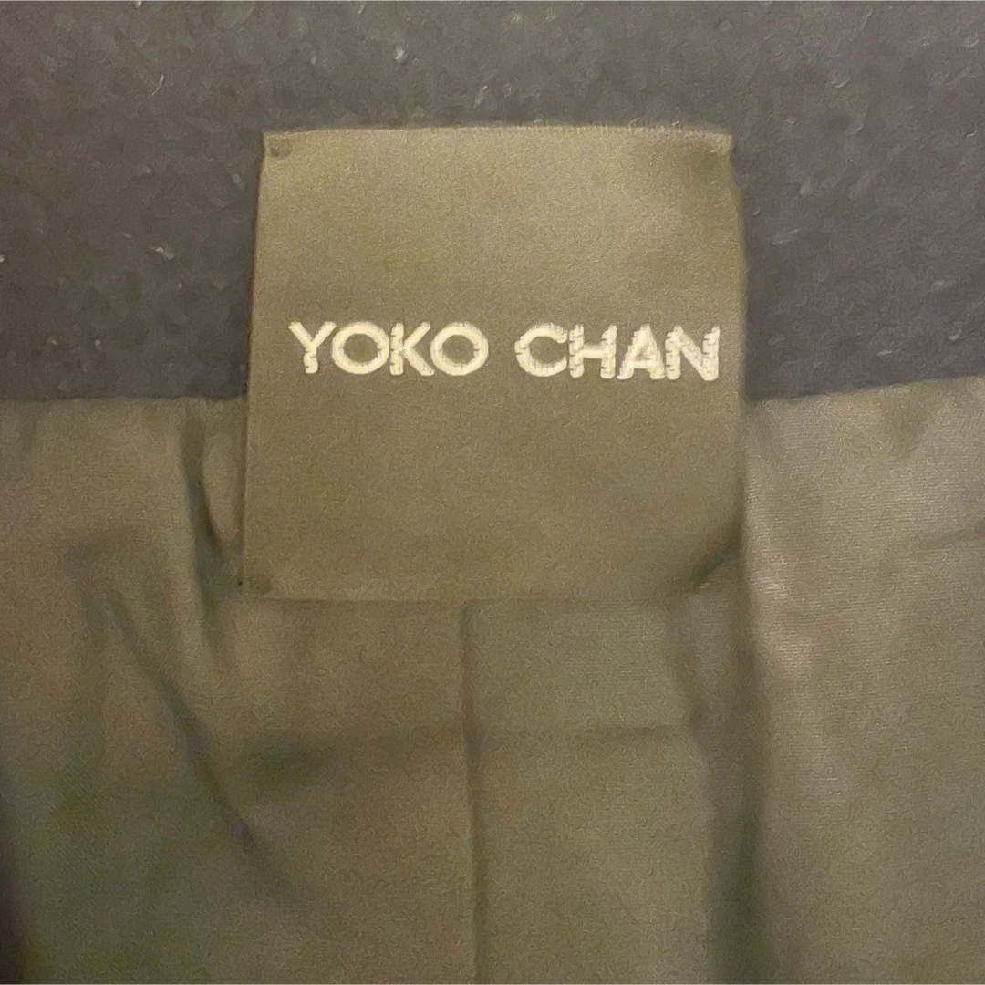 YOKO CHAN(ヨーコチャン)のヨーコチャン　yokochan コート　ネイビー　 レディースのジャケット/アウター(チェスターコート)の商品写真