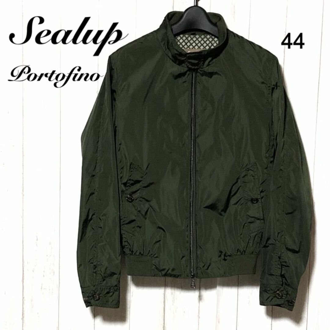 Sealup Portofino ナイロンジャケット 44/シーラップ ブルゾンラグランｃｍ身幅