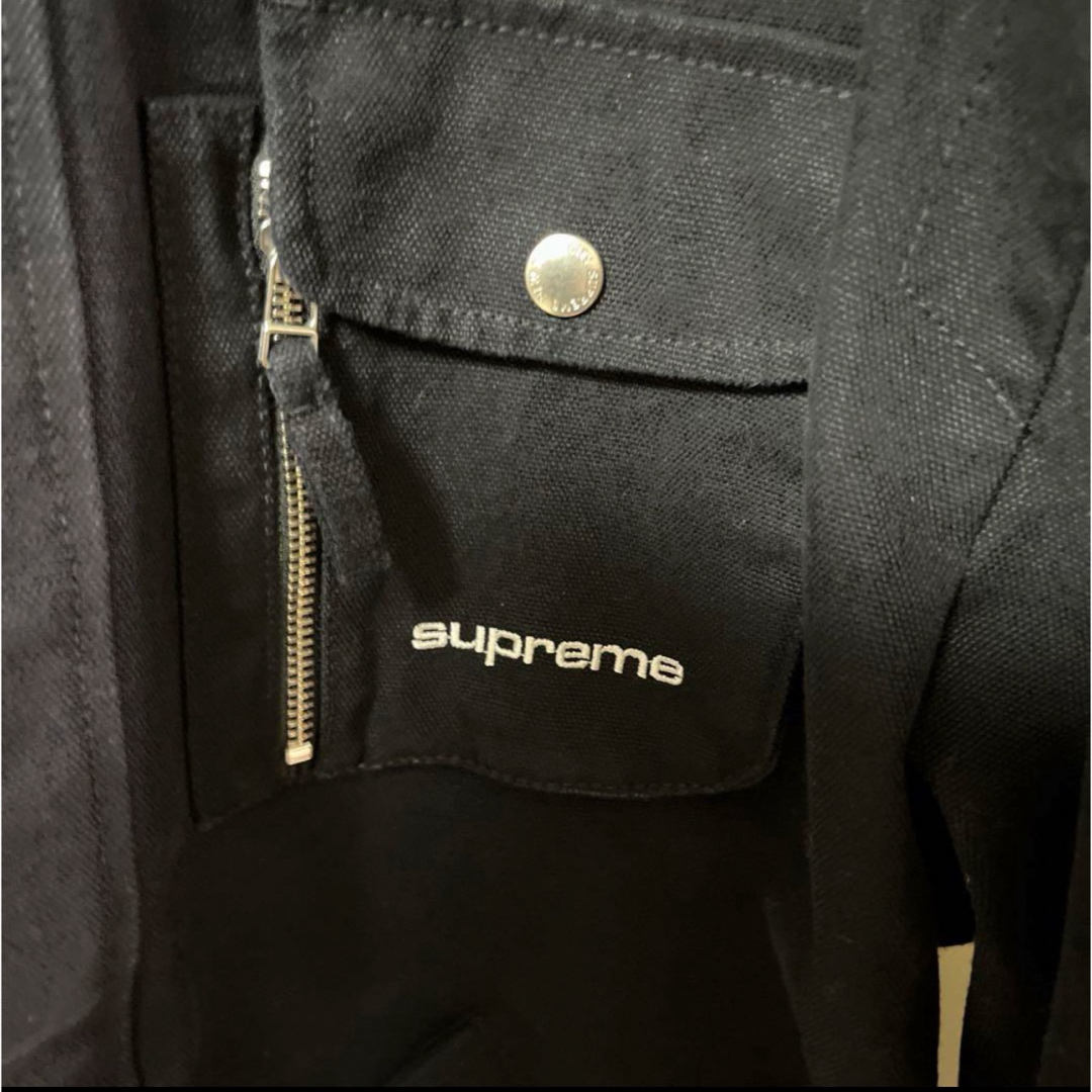 Supreme - Supreme Canvas Clip Jacket Lサイズ 23ss 黒の通販 by