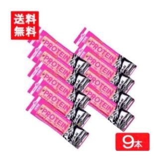 一本満足バー プロテインストロベリー ×9本(ダイエット食品)