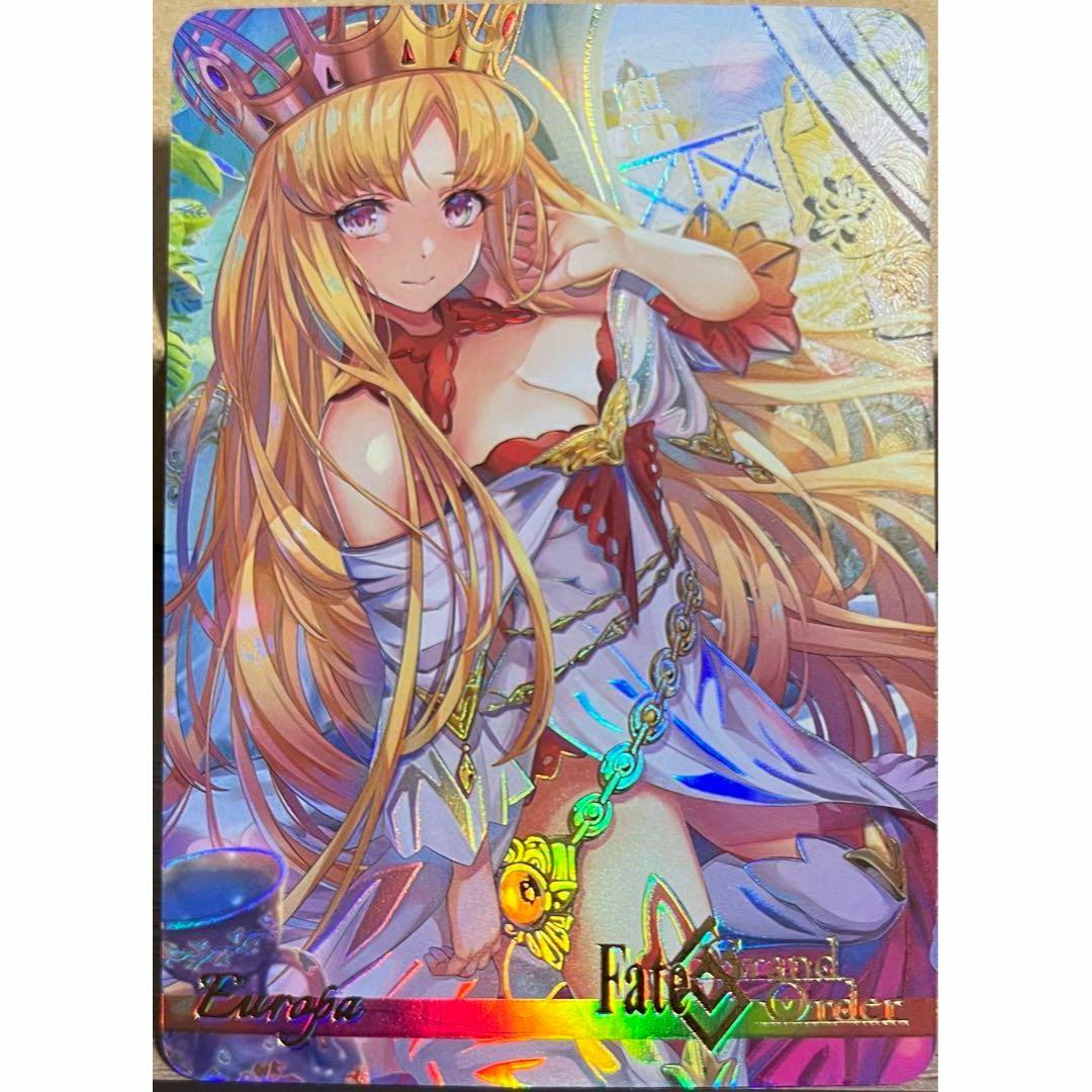 Fate Grand Order エウロペ FGO フェイト カード エンタメ/ホビーのトレーディングカード(シングルカード)の商品写真