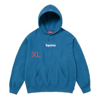 シュプリーム(Supreme)の【本日のみ】Supreme 23AW BOXLOGOHOODED XL BLUE(パーカー)