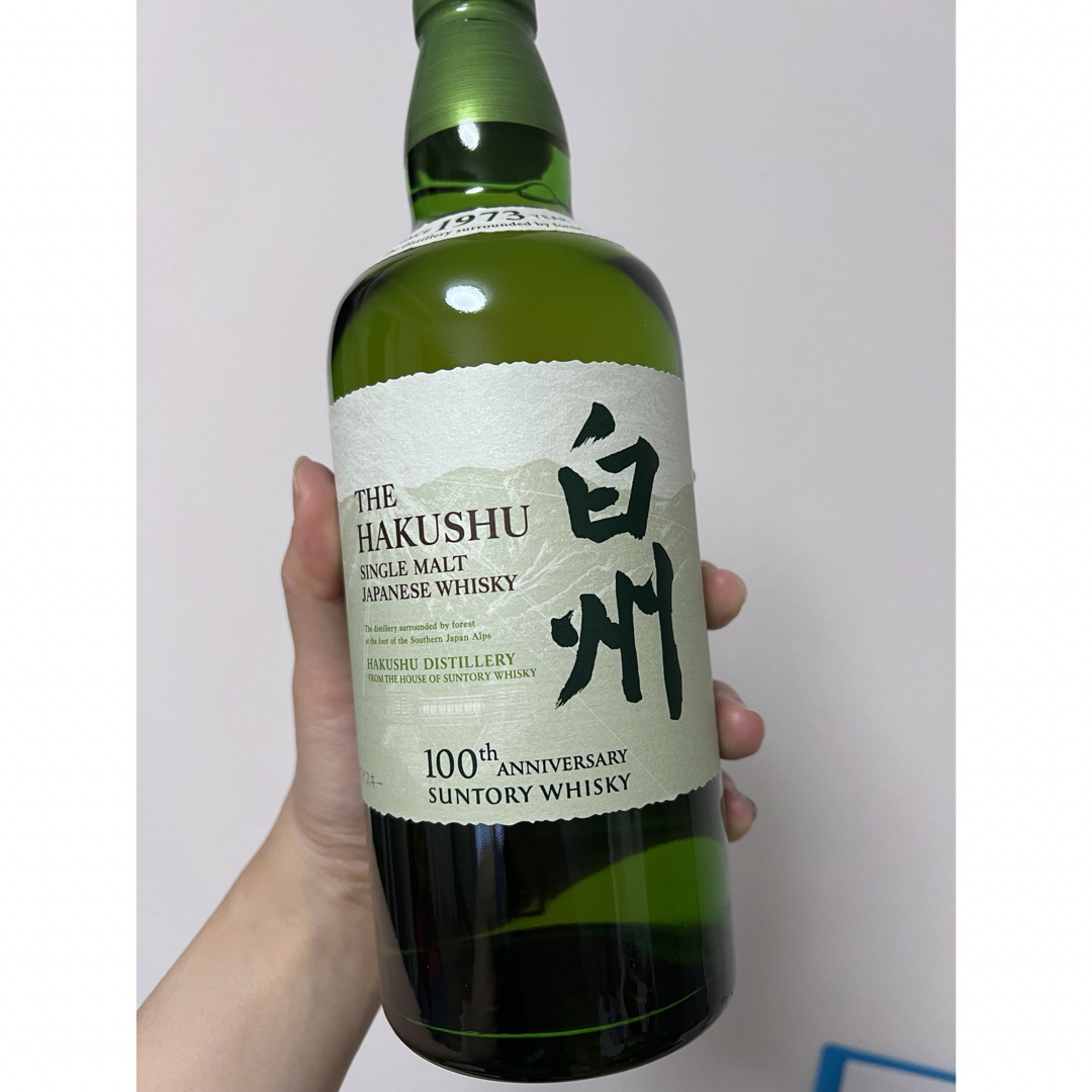 サントリー(サントリー)のサントリー シングルモルト　白州　７００ｍｌ 食品/飲料/酒の酒(ウイスキー)の商品写真