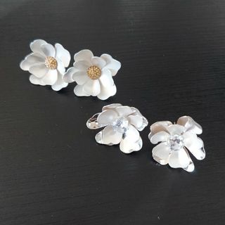 お花ピアス 2セット(ピアス)