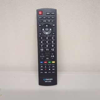 マクスゼン(MAXZEN)のmaxzen　テレビ用リモコン　MR-500(テレビ)