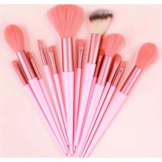 ETUDE HOUSE - 1199→999円お値下げ！！13本セットでお買い得！！ピンクメイクブラシセット