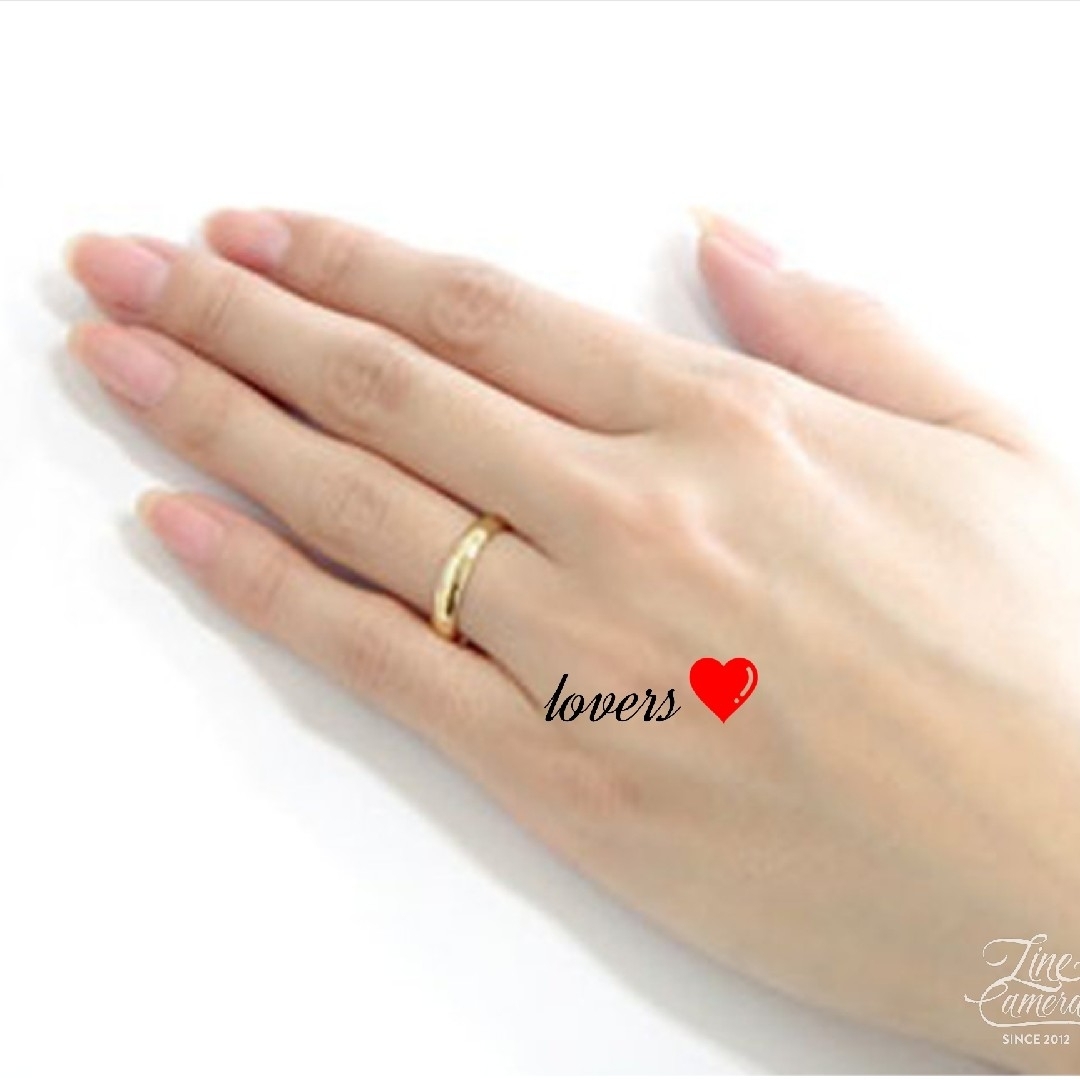 送料無料30号イエローゴールドサージカルステンレスシンプルリング指輪残りわずか メンズのアクセサリー(リング(指輪))の商品写真