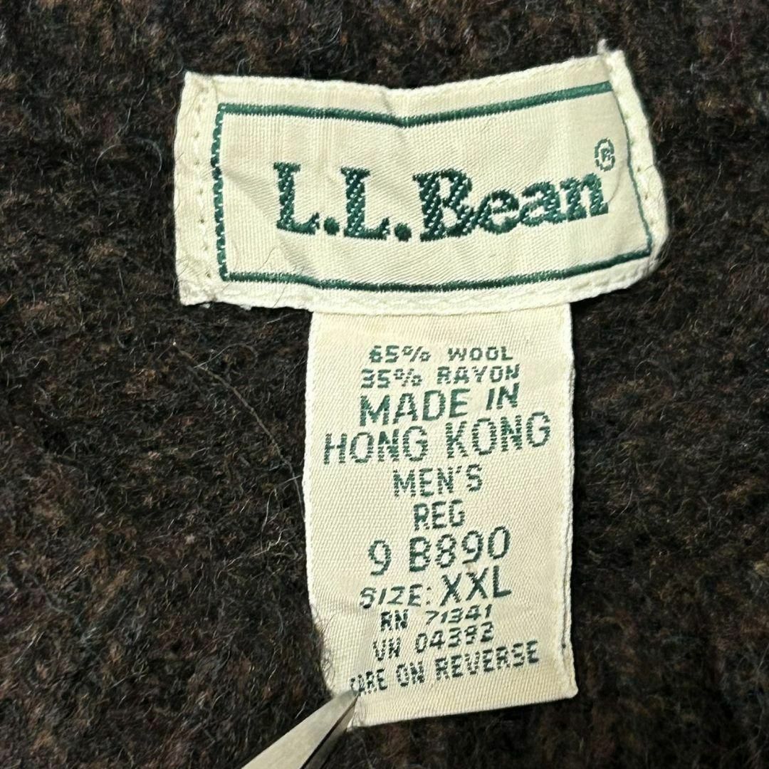 エルエルビーン L.L. Bean ウール ニット 肉厚生地 セーター ゆったり23J4-73↓↓↓