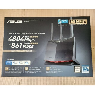 エイスース(ASUS)のASUS RT-AX86U WIFI6 メッシュ可(PC周辺機器)