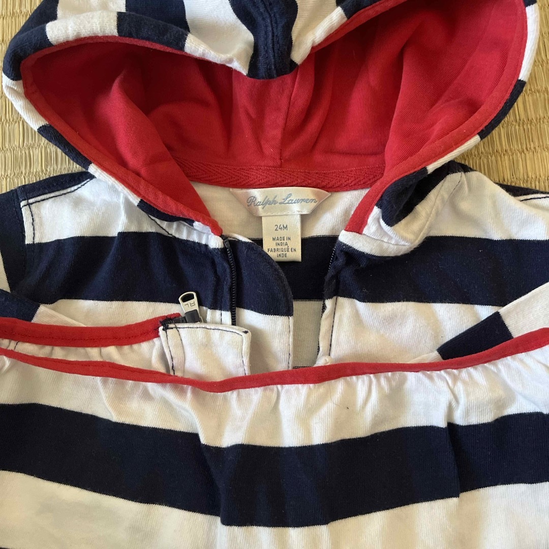 POLO RALPH LAUREN(ポロラルフローレン)のラルフローレン　24M パーカー　羽織り キッズ/ベビー/マタニティのキッズ服男の子用(90cm~)(ジャケット/上着)の商品写真