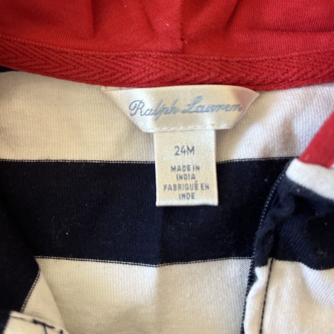 POLO RALPH LAUREN(ポロラルフローレン)のラルフローレン　24M パーカー　羽織り キッズ/ベビー/マタニティのキッズ服男の子用(90cm~)(ジャケット/上着)の商品写真