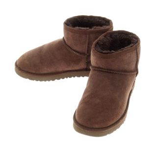 アグ(UGG)の【中古】アグ UGG クラシックミニ F1910D ムートンブーツ ブラウン【サイズ6】【レディース】(ブーツ)