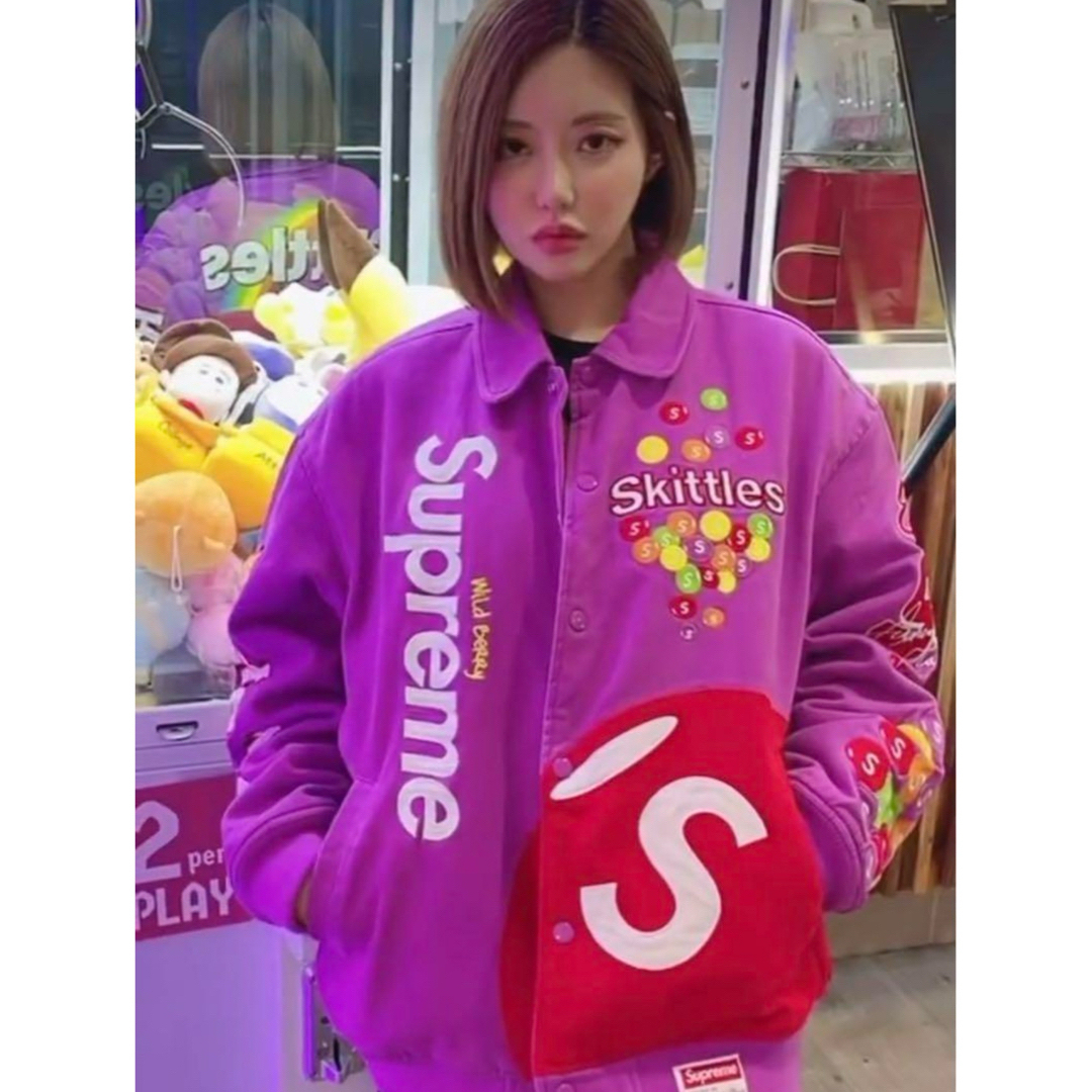 Supreme Skittles Varsity Jacketジャケット/アウター