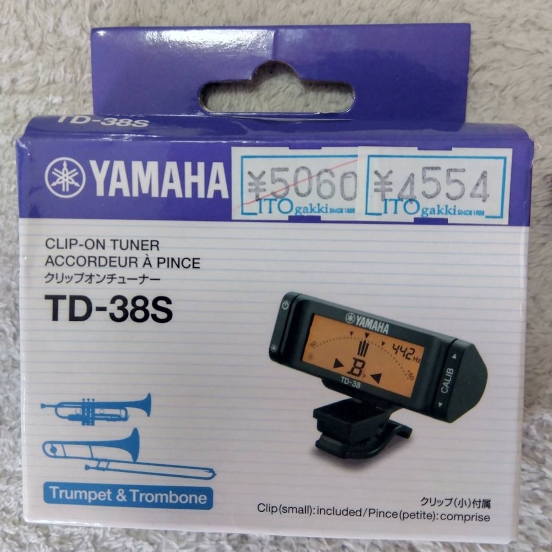 ヤマハ(ヤマハ)のTD-38S ヤマハ クリップ式チューナー YAMAHA 楽器の楽器 その他(その他)の商品写真