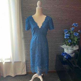 タダシショウジ(TADASHI SHOJI)の★ タダシショージ ★   Vネックワンピース(ひざ丈ワンピース)