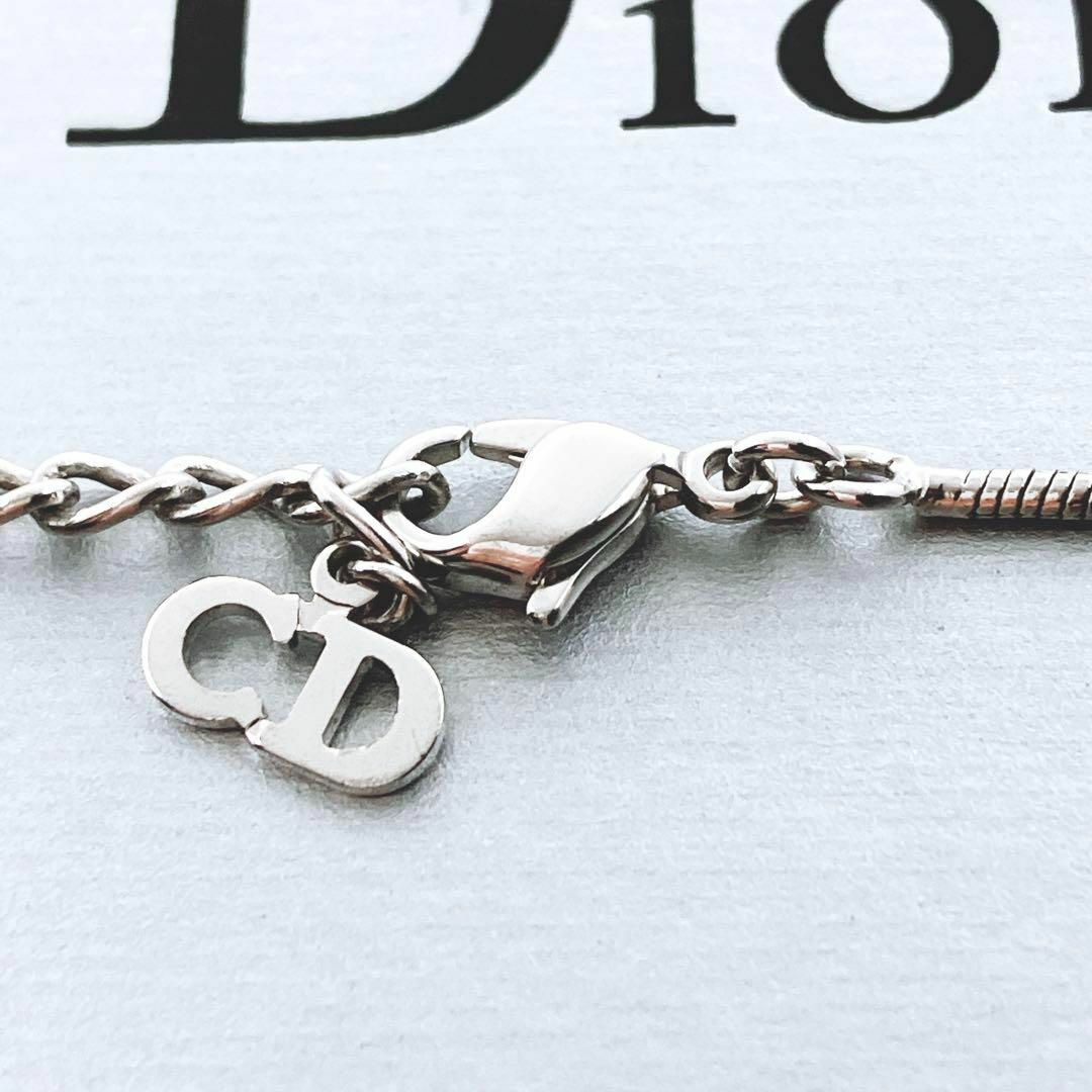 Christian Dior(クリスチャンディオール)のディオール dior ネックレス ペンダント シルバー レディース Y179 レディースのアクセサリー(ネックレス)の商品写真