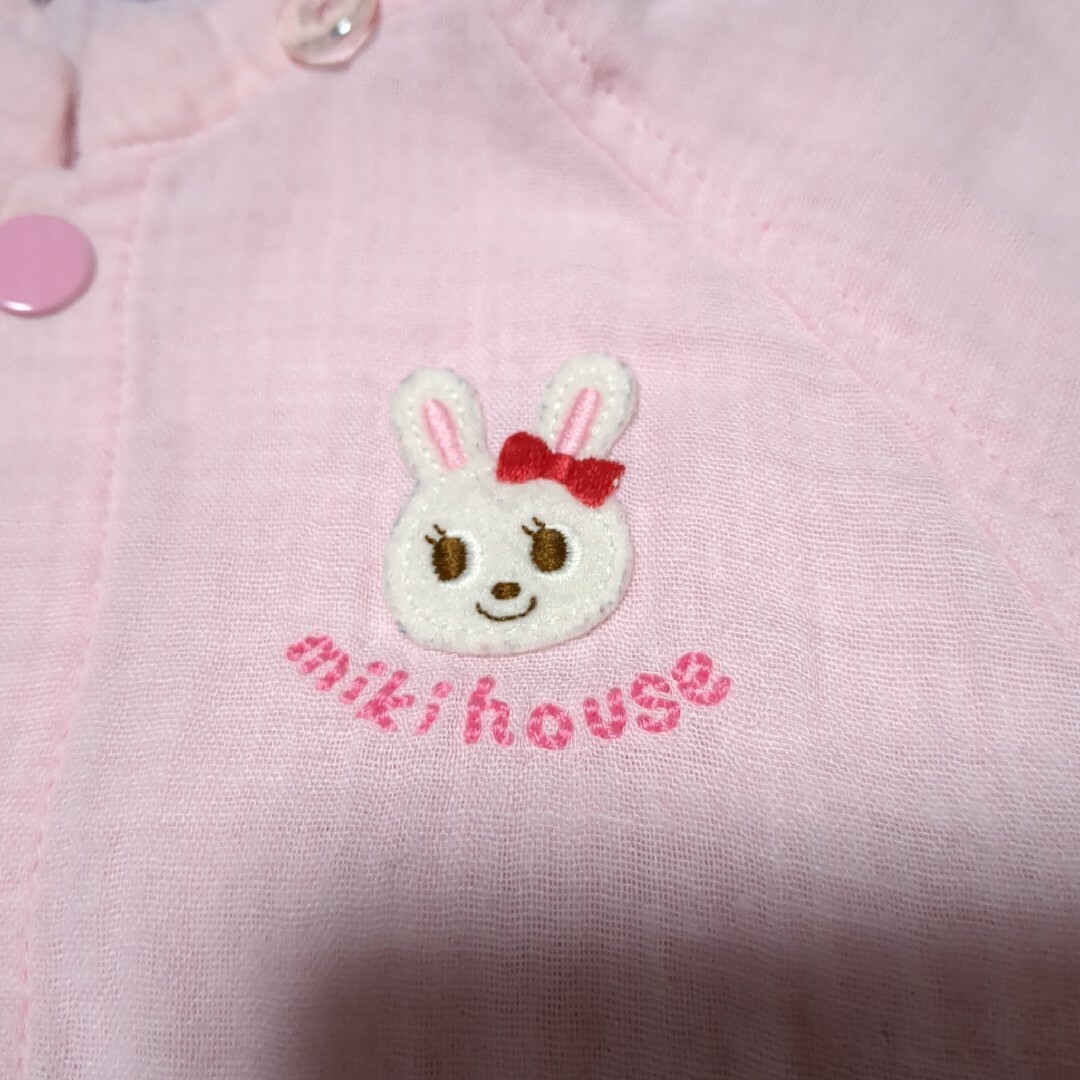 mikihouse(ミキハウス)の53.ミキハウス  アウター フーディ 80cm キッズ/ベビー/マタニティのベビー服(~85cm)(ジャケット/コート)の商品写真