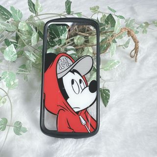 ミッキーマウス(ミッキーマウス)の美品　iPhone12ケース　Mickey mouse   透明　プラ　軽量　(iPhoneケース)