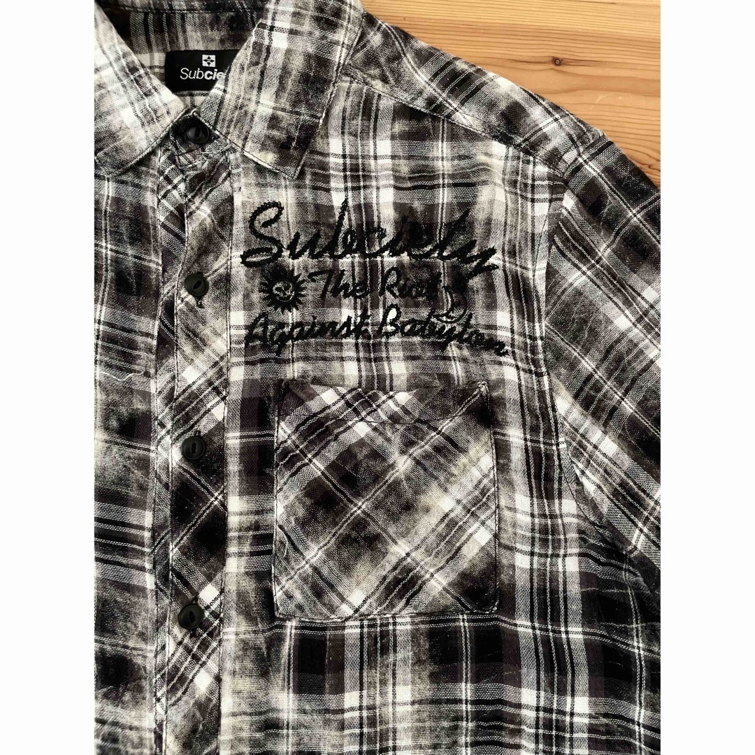 Subciety(サブサエティ)のSubciety サブサエティ　シャツ　ソフトマシーン　クライミー　ラディアル メンズのトップス(シャツ)の商品写真