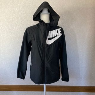 ナイキ(NIKE)の美品　NIKE ウィンドブレーカー　黒　(ナイロンジャケット)