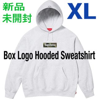 シュプリーム(Supreme)のSupreme  Box Logo  Ash Grey  XL  新品 未開封(パーカー)