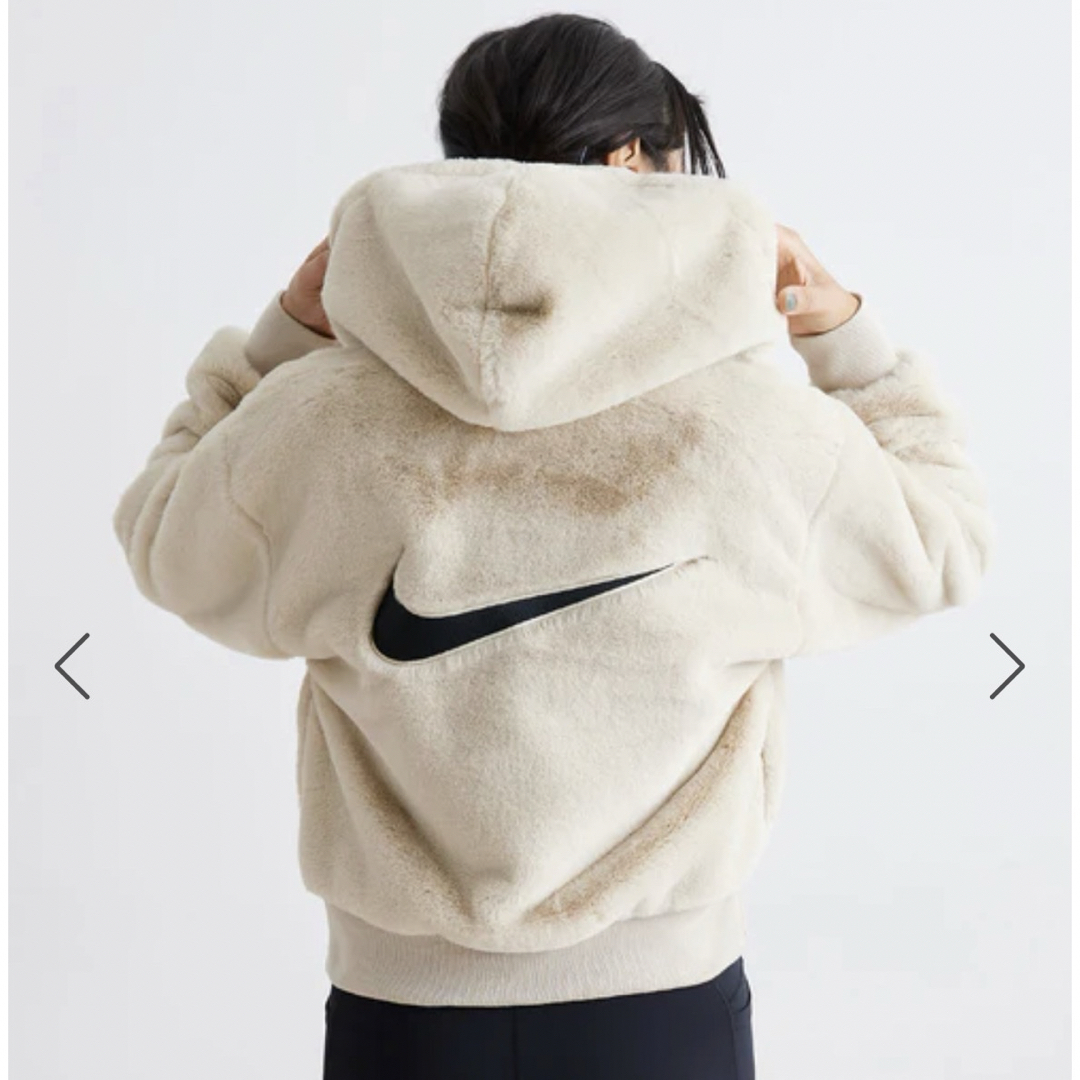 【NIKE】ナイキ スポーツウェア フェイク ファー ジャケット ウィメンズ 【NIKE】ナイキ スポーツウェア フェイク ファー ジャケット ウィメンズ