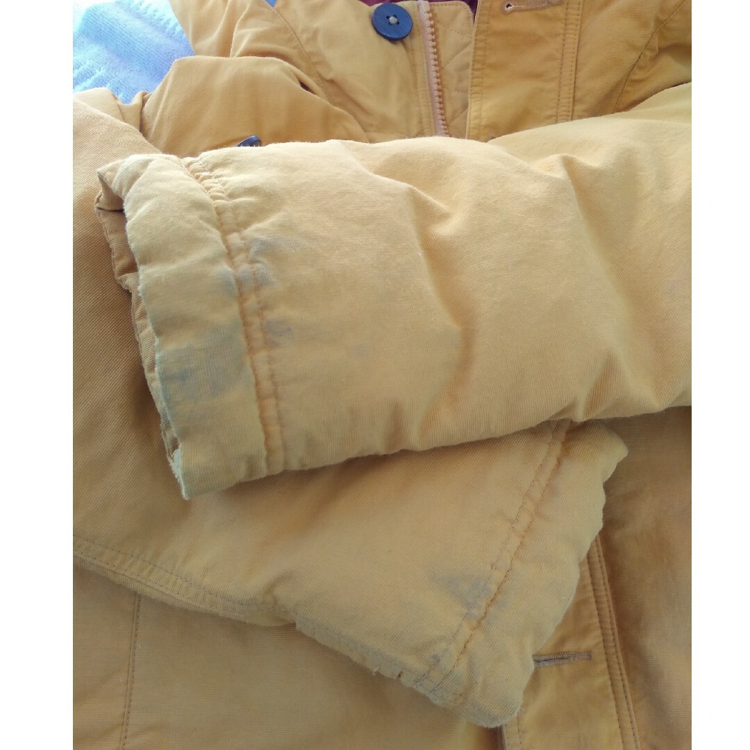 mont bell(モンベル)のモンベル　ハスキーコート130イエロー キッズ/ベビー/マタニティのキッズ服男の子用(90cm~)(ジャケット/上着)の商品写真