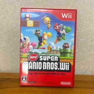 中古品　New スーパーマリオブラザーズ Wii(家庭用ゲームソフト)