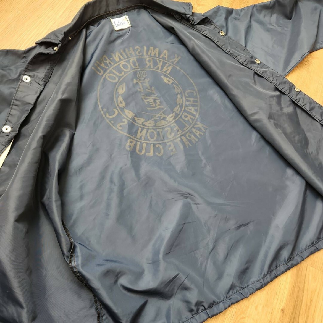 ＵＳＡ製 ナイロンジャンパー  ヴィンテージ ビンテージ スタジャン アメカジ メンズのジャケット/アウター(ナイロンジャケット)の商品写真