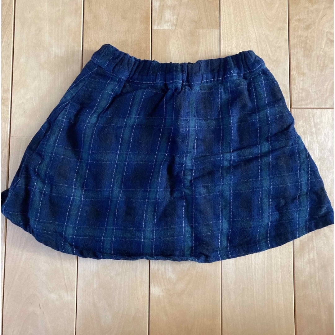 SLAP SLIP(スラップスリップ)のSLAP SLIP スラップスリップ　ミニスカートインナー付き　　100cm キッズ/ベビー/マタニティのキッズ服女の子用(90cm~)(スカート)の商品写真