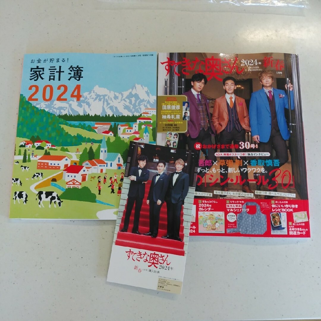 すてきな奥さん 2024年 新春1月号 本誌+家計簿 - その他