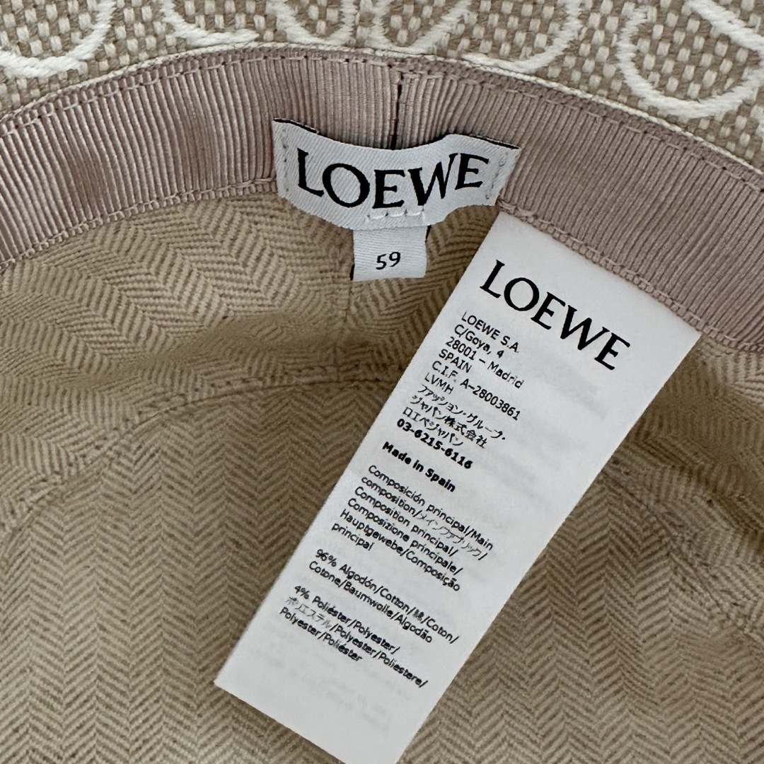 LOEWE(ロエベ)のLOEWE バケハ レディースの帽子(ハット)の商品写真