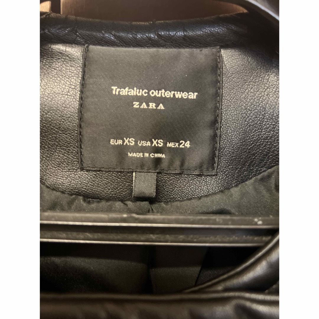 ZARA(ザラ)のZARA ライダースジャケット　美品 レディースのジャケット/アウター(ライダースジャケット)の商品写真