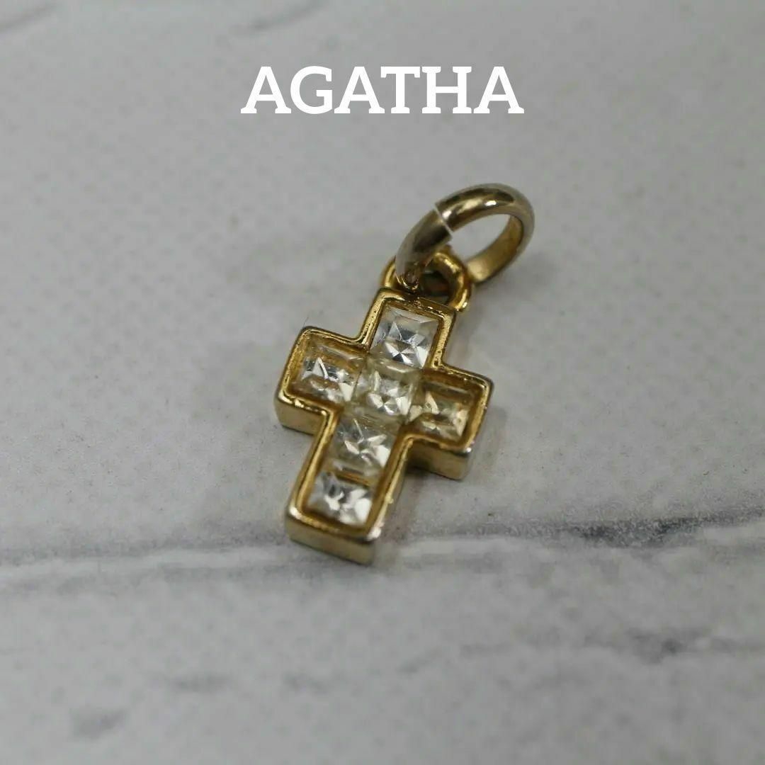 AGATHA(アガタ)の【匿名配送】 AGATHA アガタ チャーム ゴールド 十字架 レディースのアクセサリー(チャーム)の商品写真