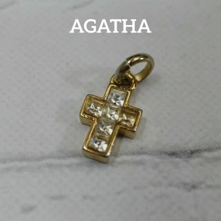 アガタ(AGATHA)の【匿名配送】 AGATHA アガタ チャーム ゴールド 十字架(チャーム)