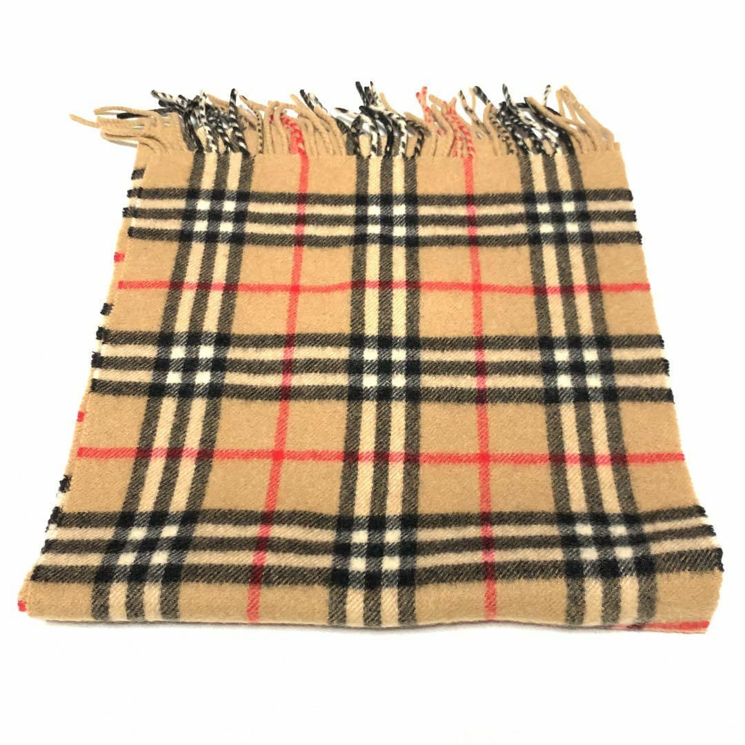 BURBERRY(バーバリー)の☆極美品試着程度☆バーバリー ノバチェック カシミヤ マフラー #122583 レディースのファッション小物(マフラー/ショール)の商品写真