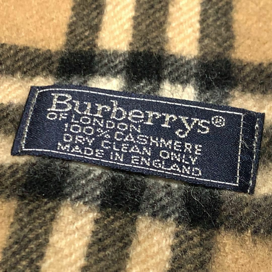 BURBERRY(バーバリー)の☆極美品試着程度☆バーバリー ノバチェック カシミヤ マフラー #122583 レディースのファッション小物(マフラー/ショール)の商品写真