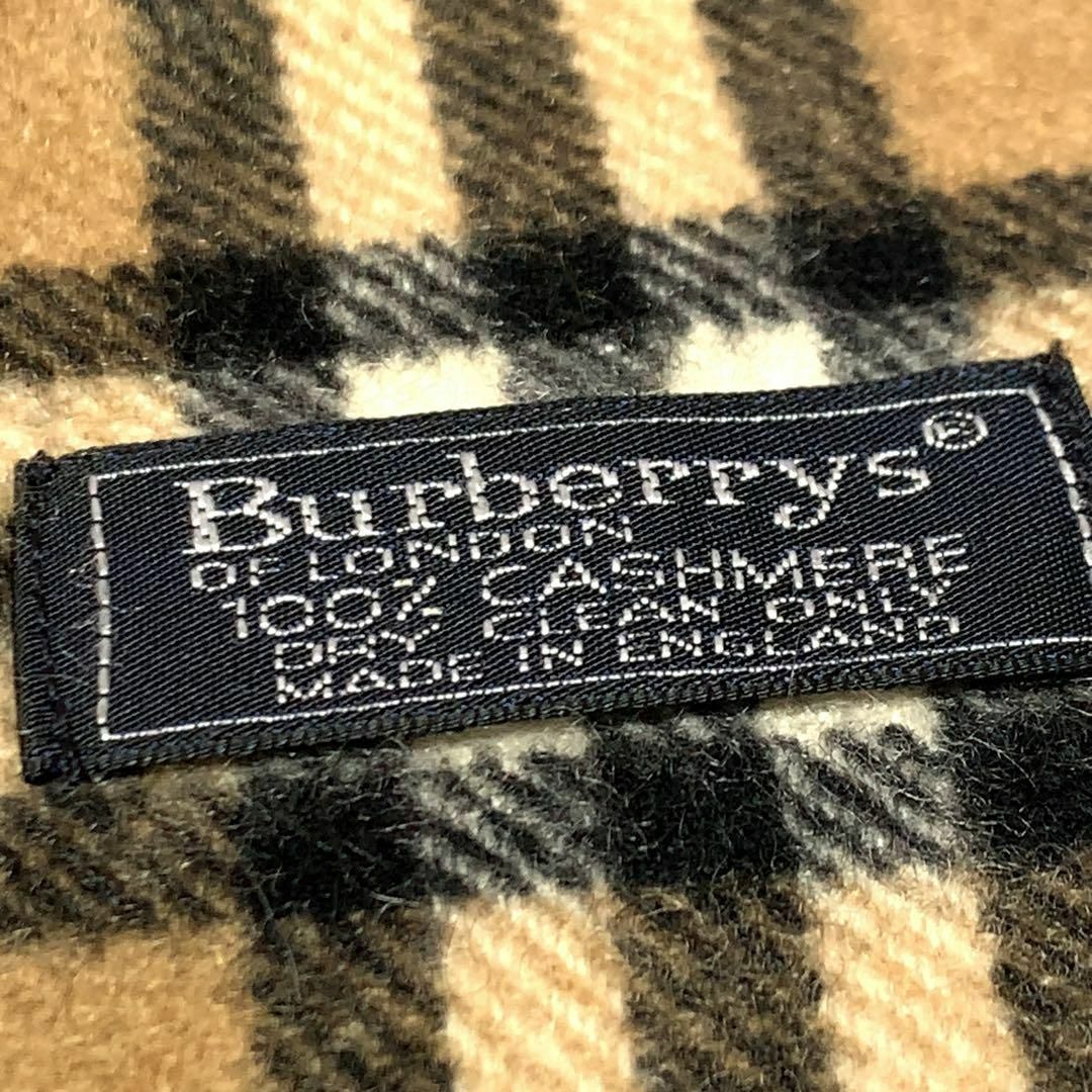 BURBERRY(バーバリー)の☆極美品☆バーバリー ノバチェック カシミヤ マフラー #122472 メンズのファッション小物(マフラー)の商品写真