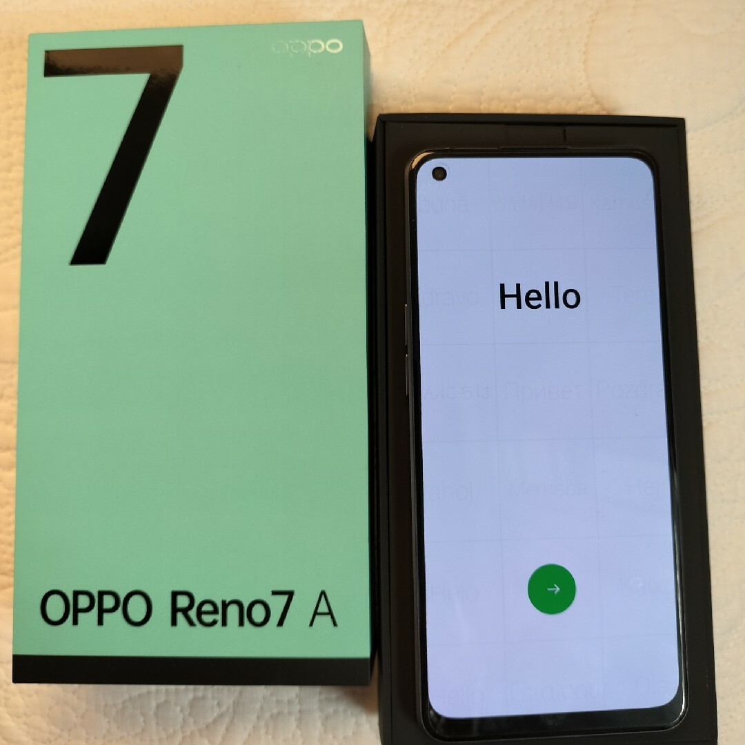 opporeno7aOppo Reno 7A 128GB ブラック