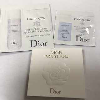 クリスチャンディオール(Christian Dior)のDior サンプル　スノー　プレステージ(サンプル/トライアルキット)