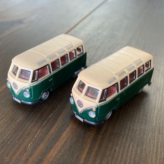 ミニカー　VWタイプ2バス　2個セット(ミニカー)