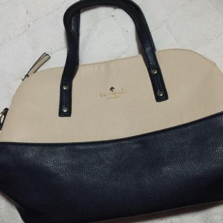 ケイトスペードニューヨーク(kate spade new york)のモノクロハンドバック⭐️2way(ハンドバッグ)