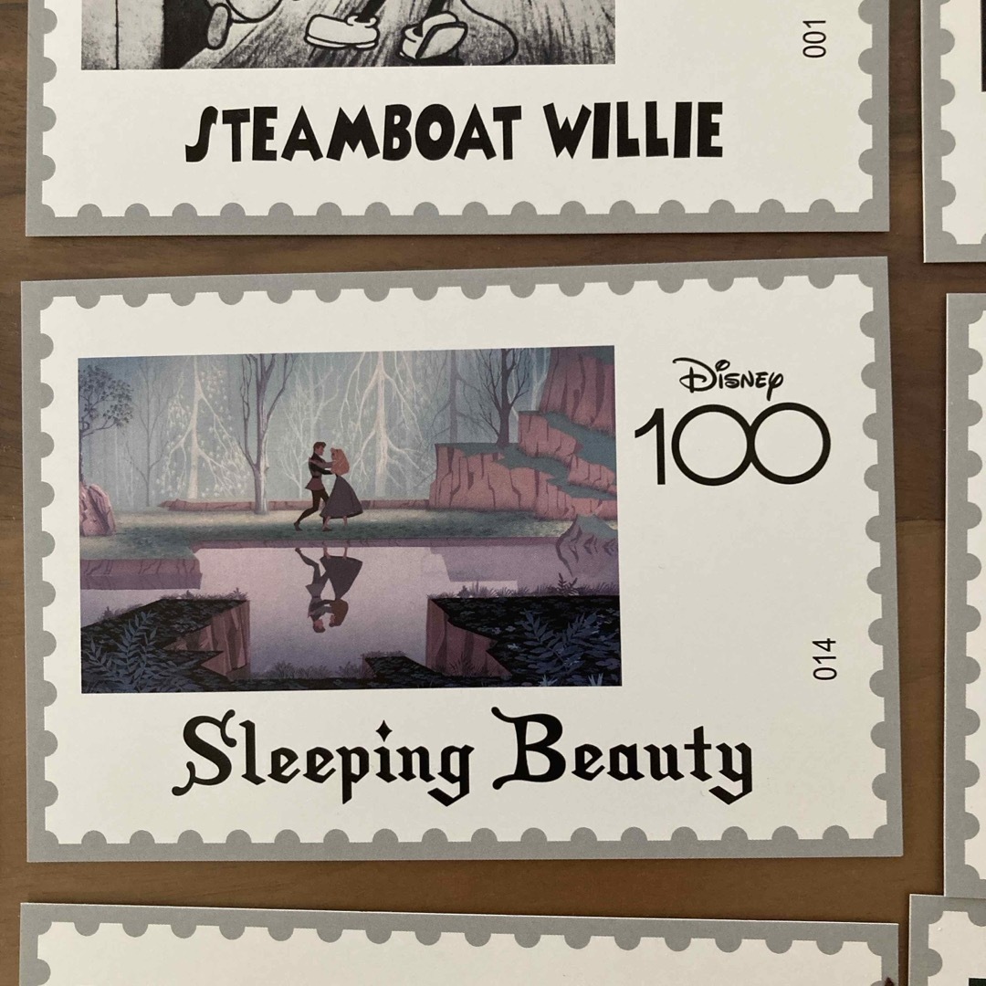 Disney(ディズニー)のポストカード♡8枚セット　ウィッシュ　Disney 100  エンタメ/ホビーの声優グッズ(写真/ポストカード)の商品写真