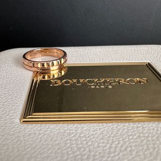 ブシュロン(BOUCHERON)のブシュロン　キャトル　ラディアント　ハーフ　リング　k18PG(リング(指輪))