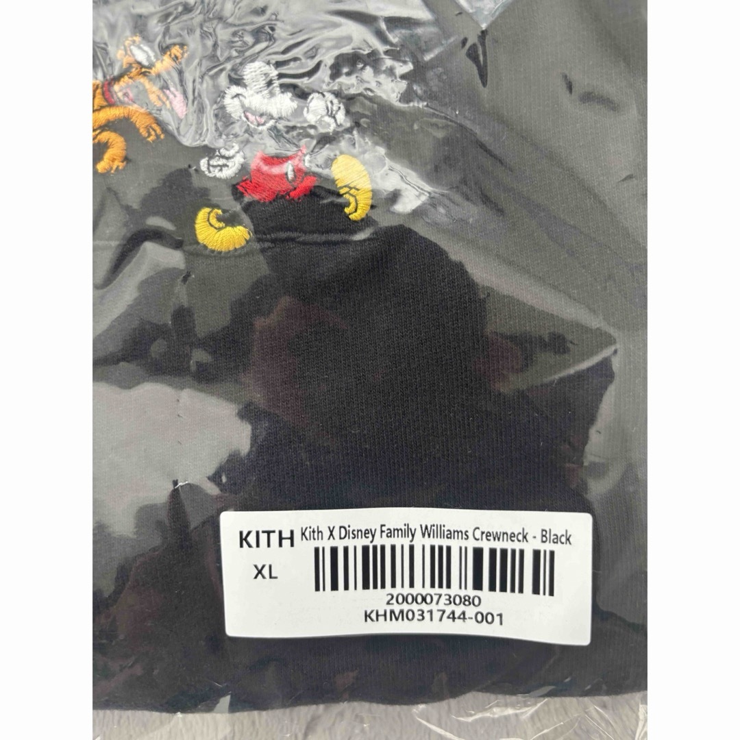 KITH - KITH DISNEY ミッキー クルーネック XL ボックスロゴ KITH - KITH DISNEY ミッキー クルーネック XL ボックスロゴ