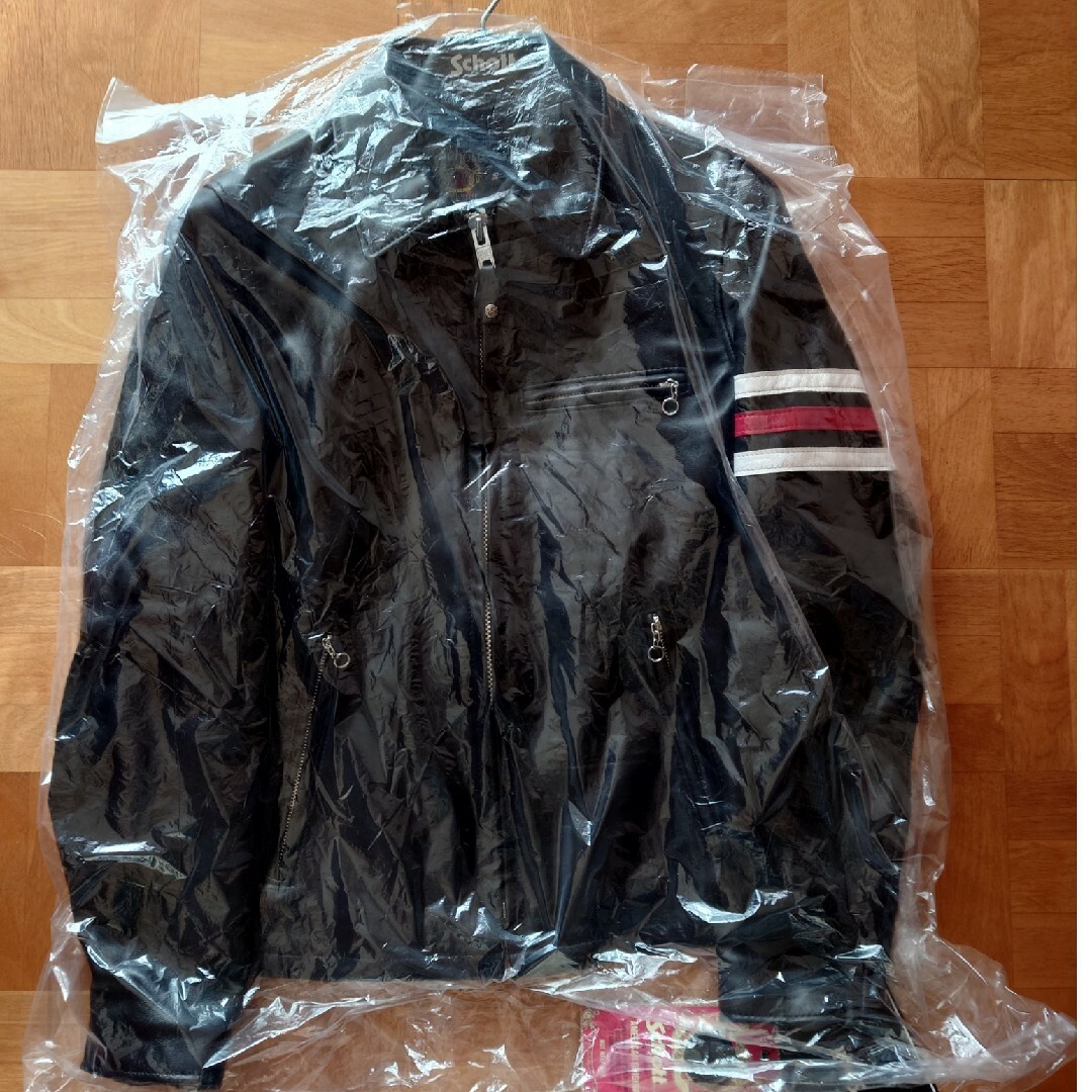 STUSSY(ステューシー)のStussy Schott Riders Leather Jacket Sサイズ メンズのジャケット/アウター(レザージャケット)の商品写真