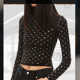 Alexander Wang - Alexanderwang アシッドウォッシュロンT 登坂広臣