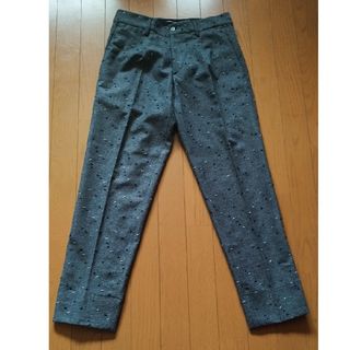 新品同様　RODA ドット柄ウールパンツ(スラックス)