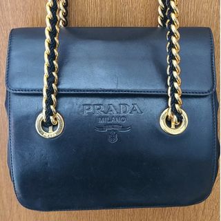 プラダ(PRADA)のPRADA ヴィンテージ チェーン ショルダーバッグ(ショルダーバッグ)